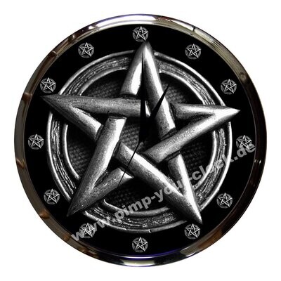 Wanduhr Pentagramm