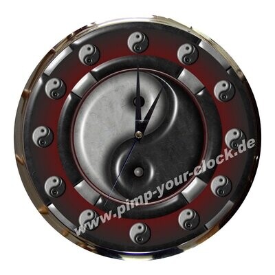 2. Wanduhr Yin Yang