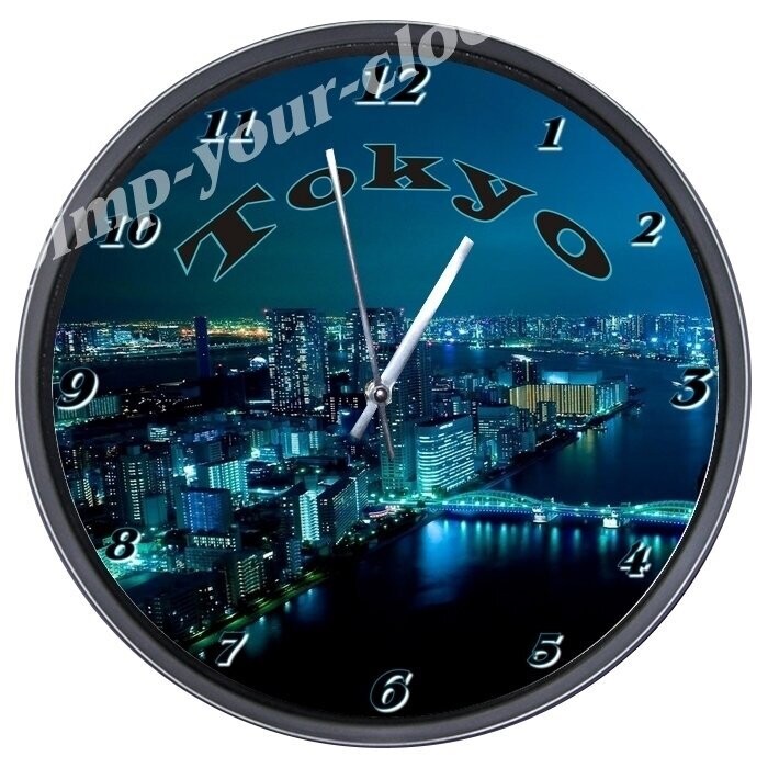 Wanduhr Tokyo