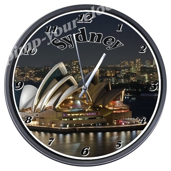 Wanduhr Sydney