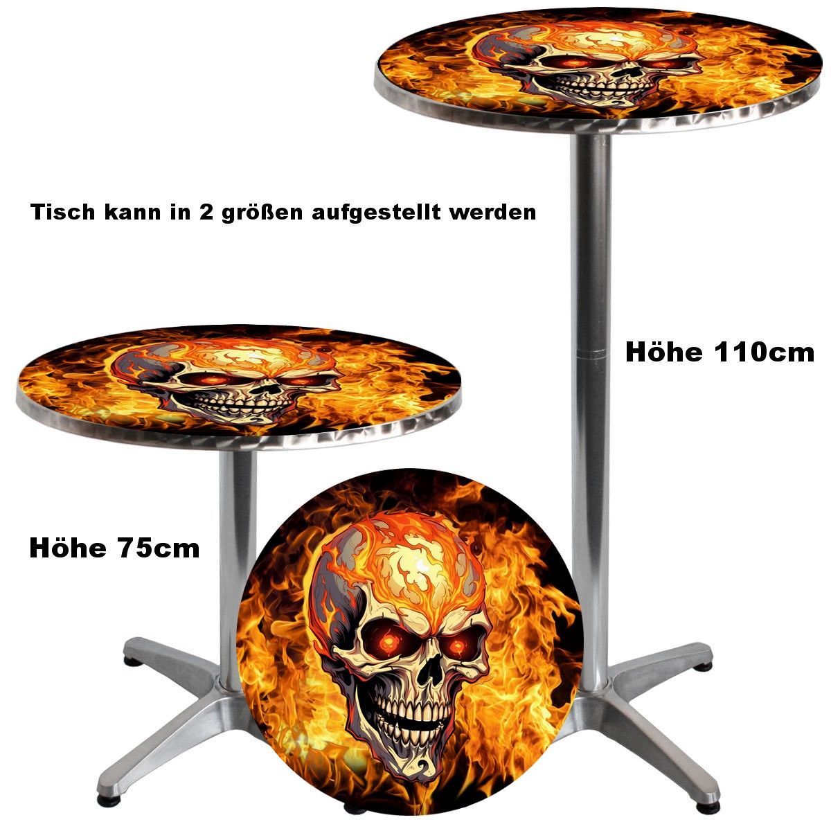 Totenkopf - Skull - Horror Bistro bzw. Stehtisch