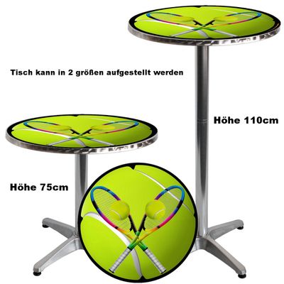 Super Super " Bistrotisch / " Tennis "