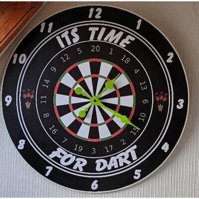 Angebot des Monat Dart Wanduhr XXXXL Mega 60cm Wanduhr