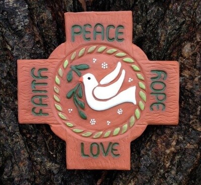 Faith Hope Love Peace Cross