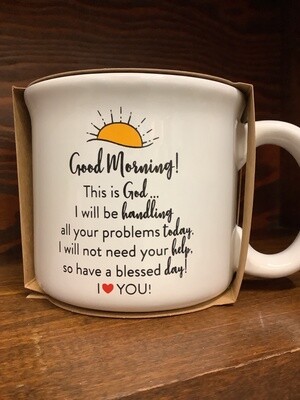 God Morning Coffee Mug