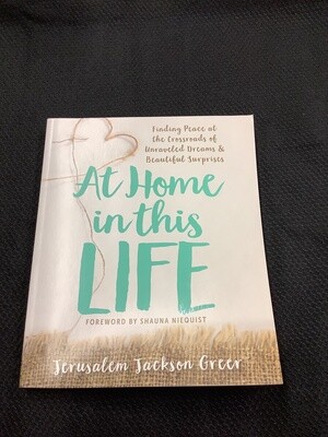 At Home in this Life Finding Peace at the Crossroads of Unraveled Dreams & Beautiful Surprises - Jerusalem Jackson Greer