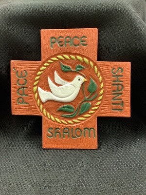 Peace Cross Shalom Shanti Pace