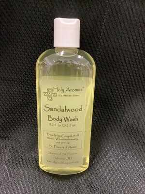 Sandalwood Body Wash 8 oz