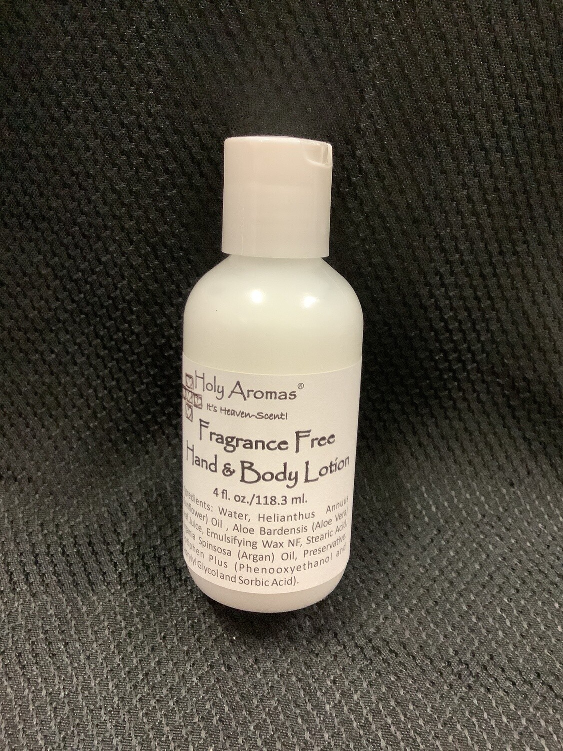 Fragrance Free Hand & Body Lotion 4 oz