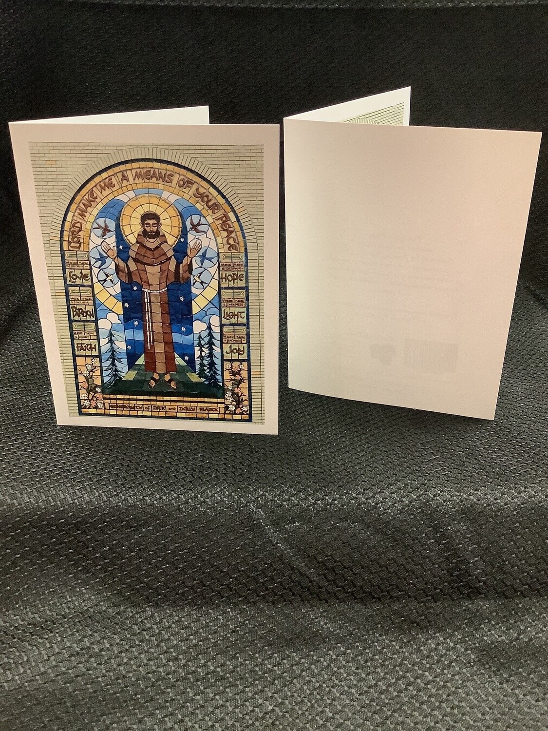 St Francis Card - LU JM 401