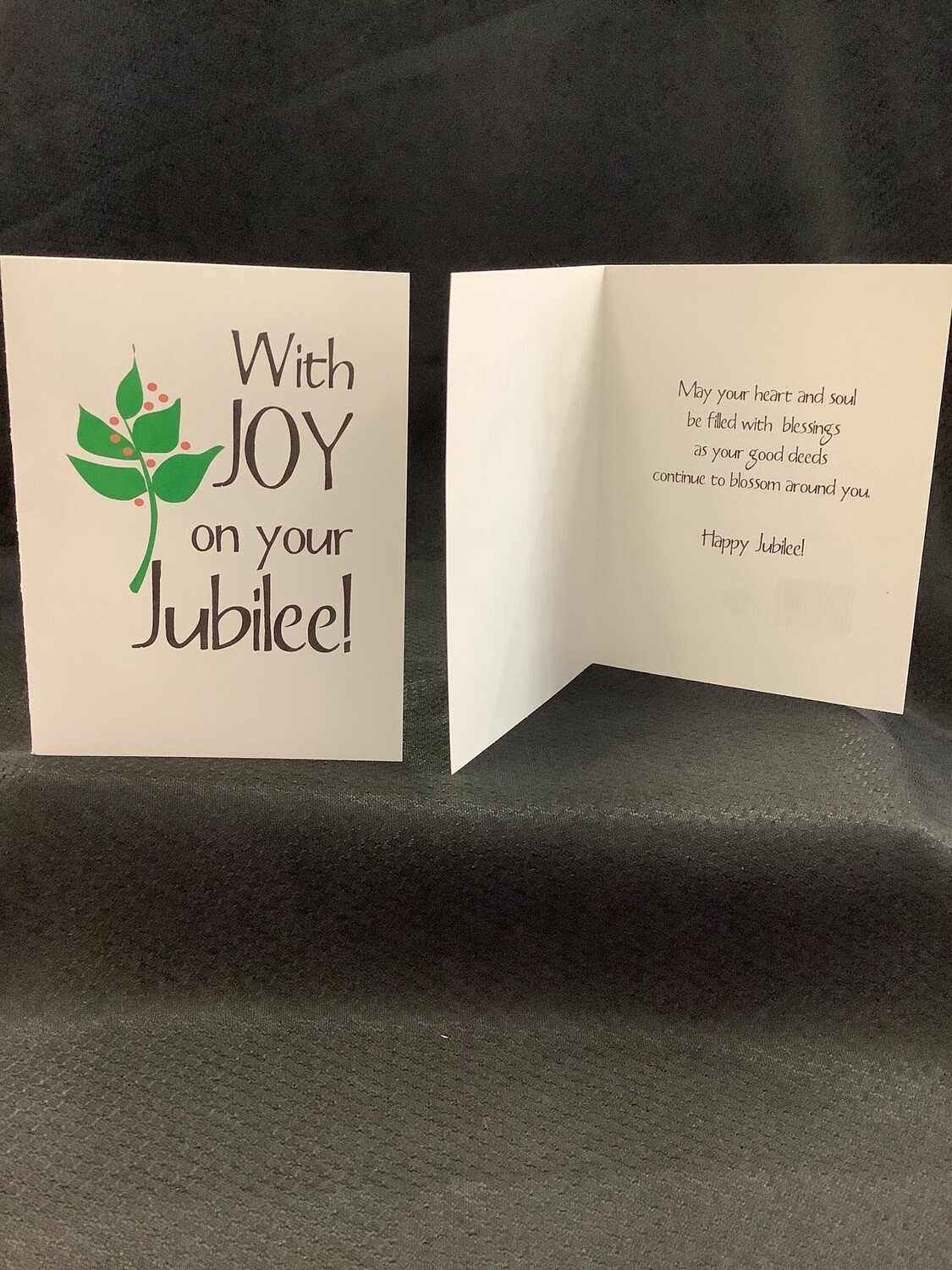 Jubilee Card - JU SH 002