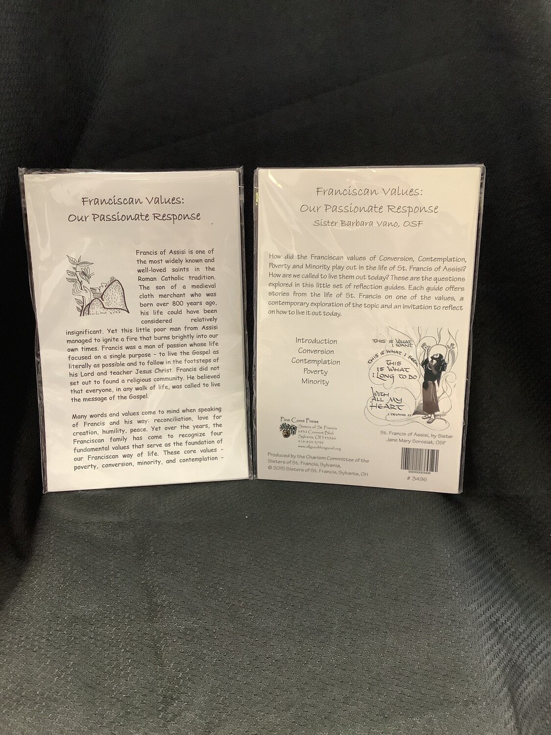 Franciscan Values: Our Passionate Response - Charism Cards