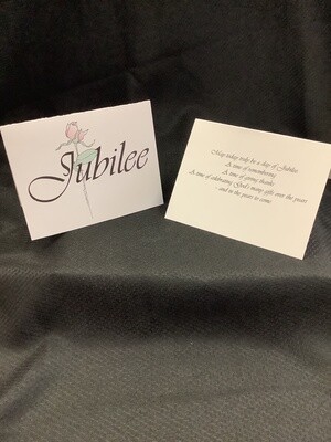 Jubilee Card - JU SH 004