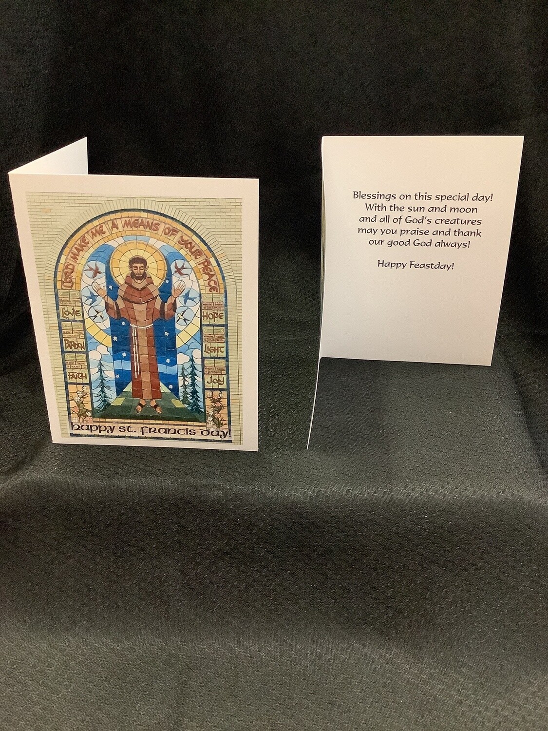 St Francis Card - SF FD JM 401