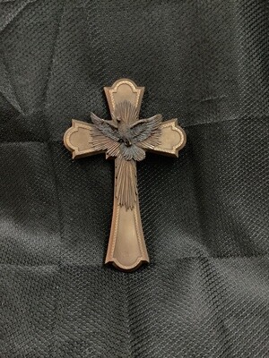 Bronze Holy Spirit Cross