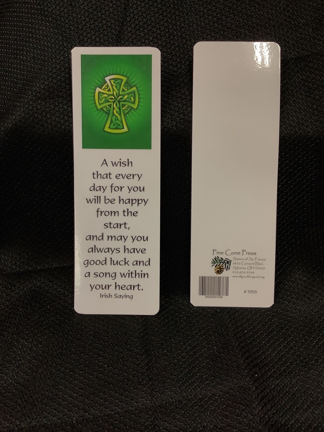 Irish Saying Bookmark