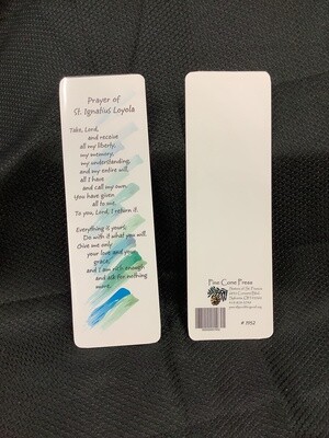Prayer Of St Ignatius Loyola Bookmark
