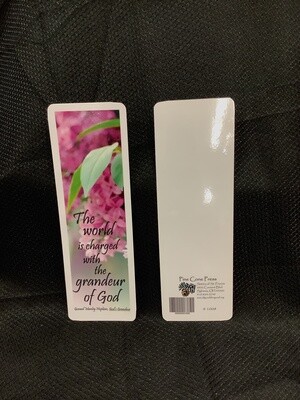 Hopkins, God&#39;s Grandeur Bookmark