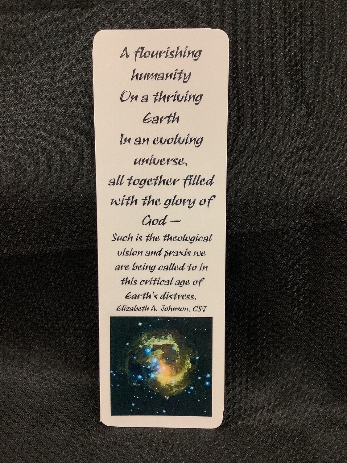 E Johnson Earth Bookmark