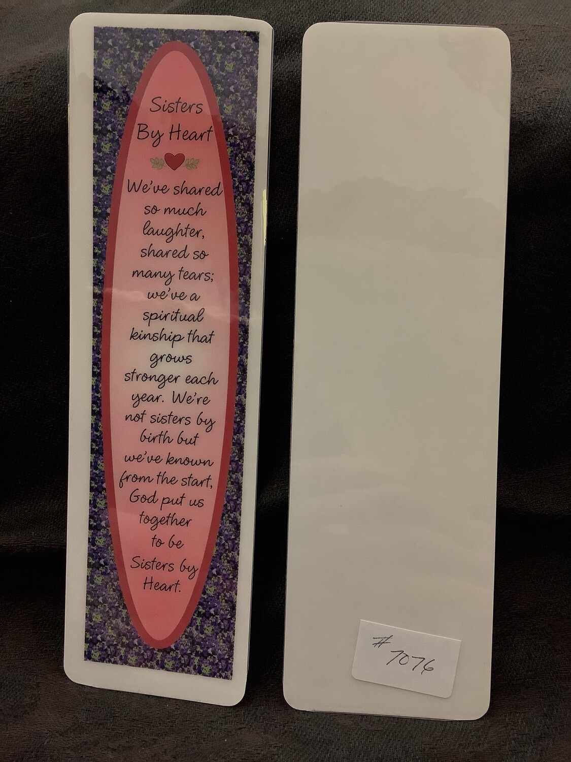 Sisters By Heart Bookmark