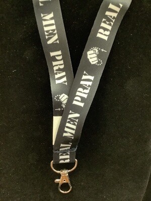 Real Men Pray Lanyard