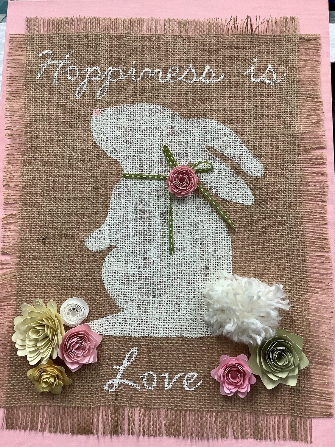 Hoppiness is Love 12x16 (Canvas Panel)
