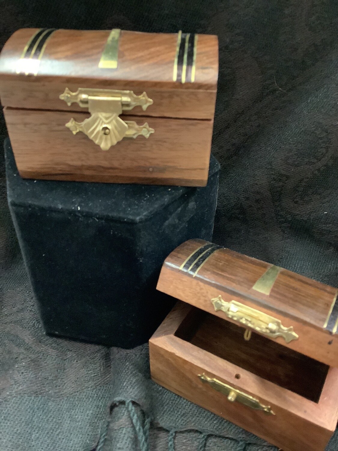 Tapered Cross Rosary Box