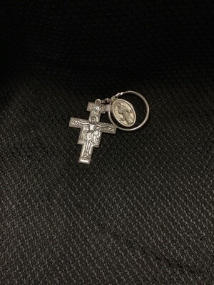 San Damiano Cross Keychain