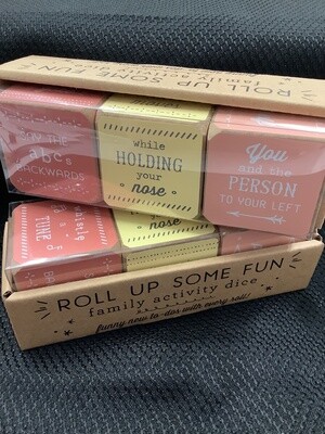 Family Activity Dice Set