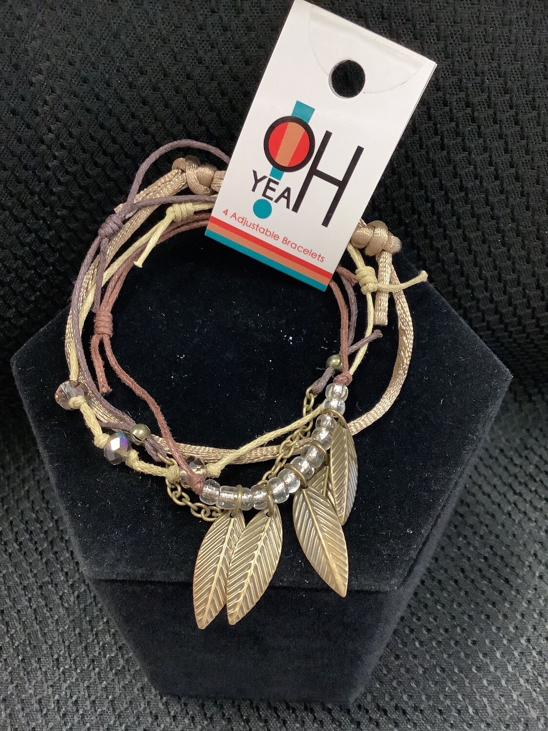 Leaves Bracelet-4 piece charm