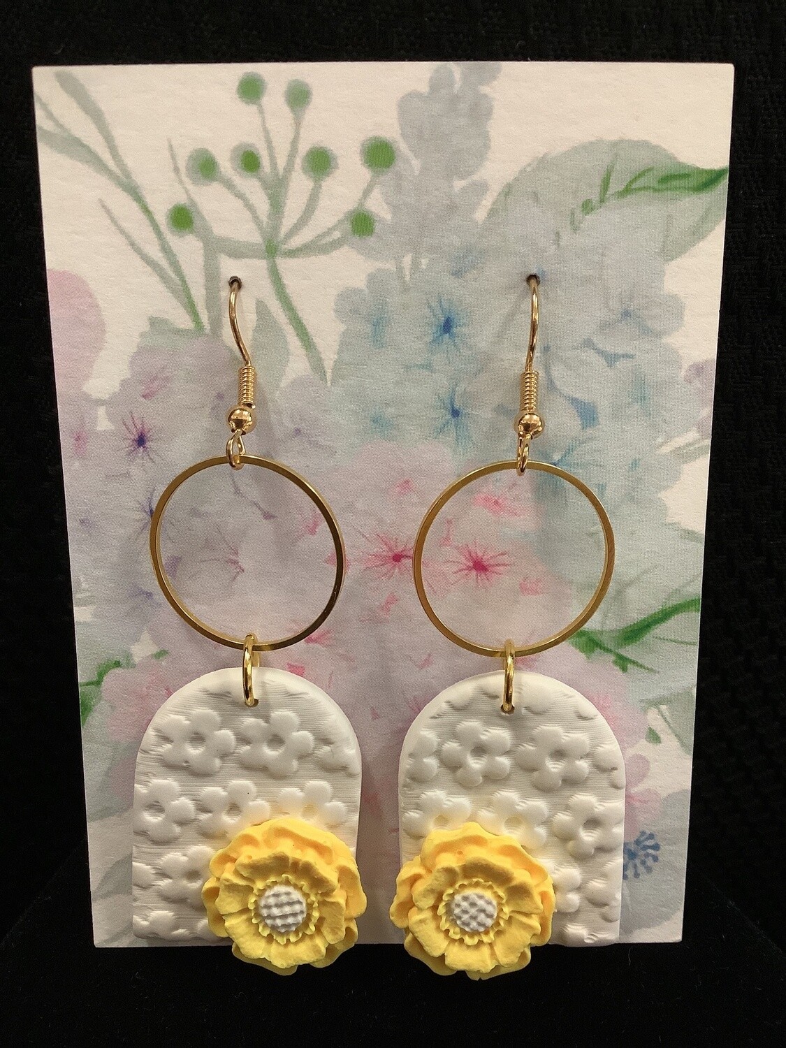 Daisy Arch Dangles Earrings