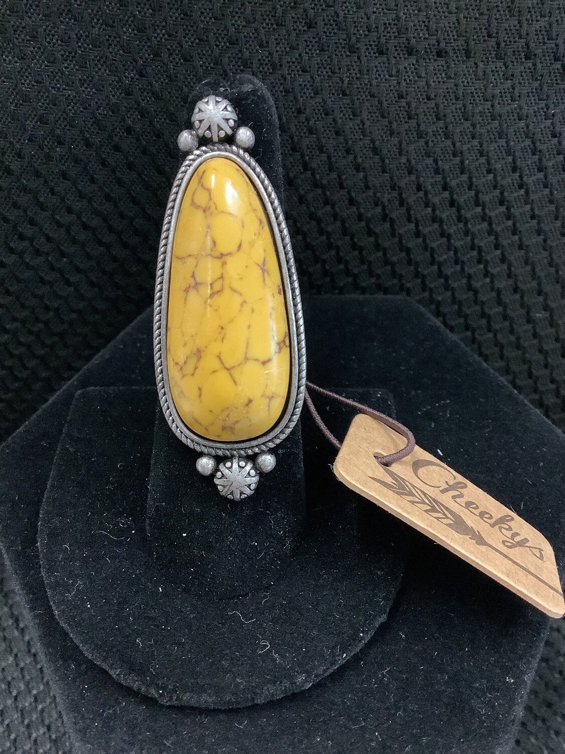 Fort Worth Stockyards Ring Mustard