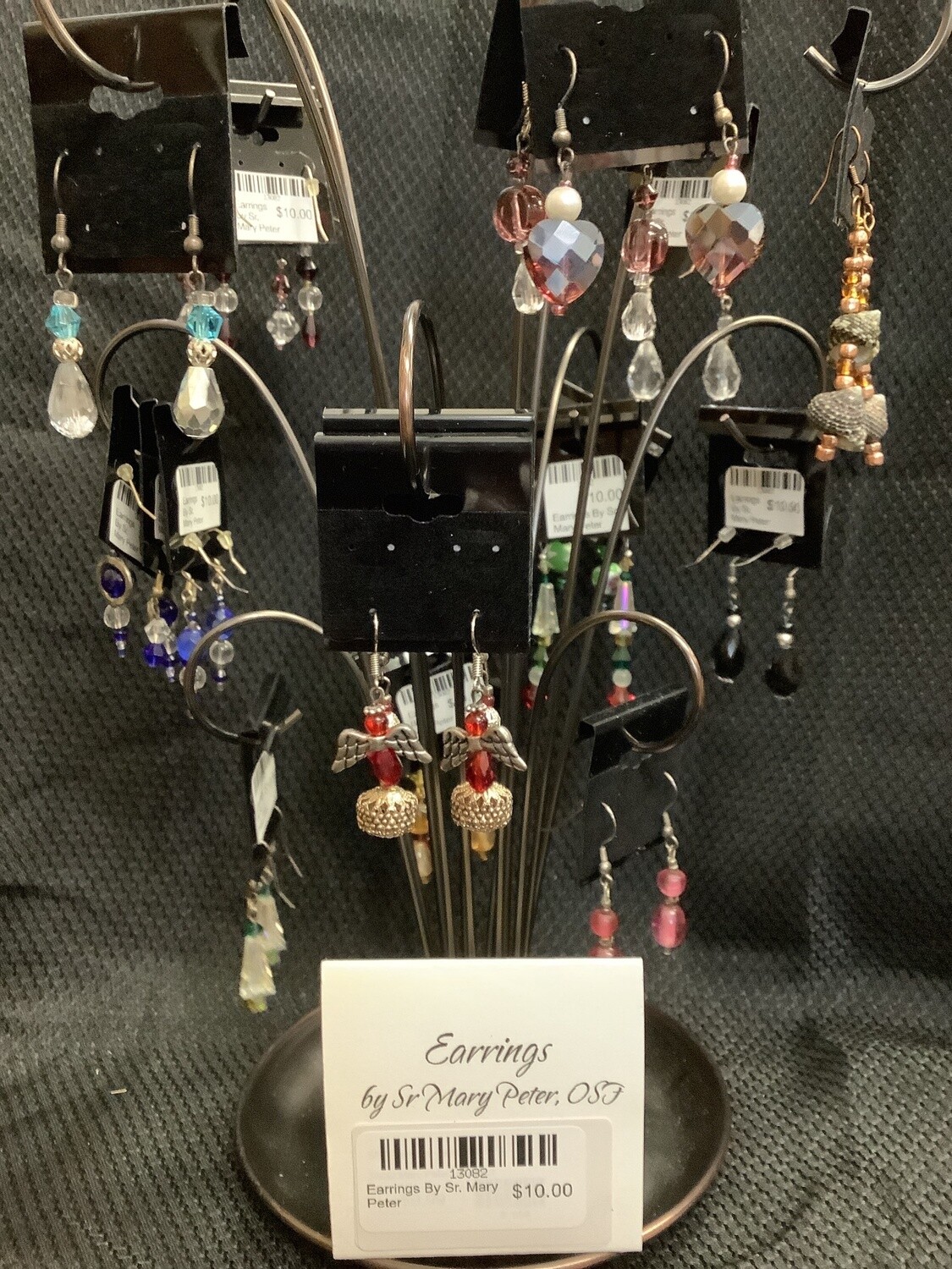 Earrings By Sr. Mary Peter