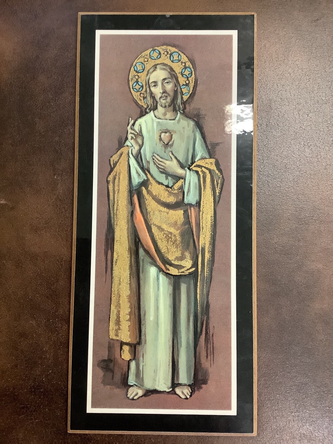 Vintage Sacred Heart Icon