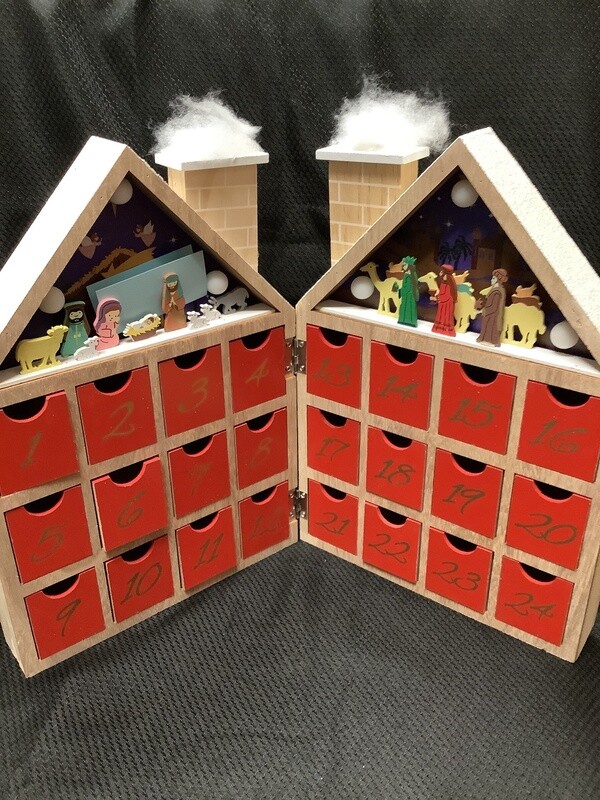 Kurt Adler Nativity/Advent Calendar Kurt Adler Nativity/Advent Calendar