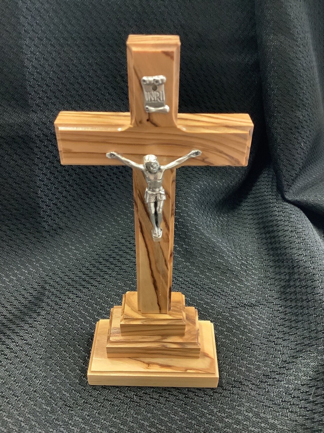 Olivewood Standing Crucifix