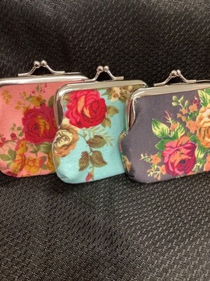 Floral Rosary Case