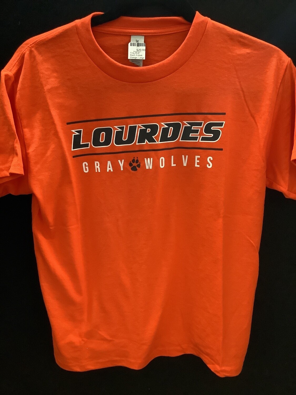 Gray Wolf Youth T-Shirt Orange