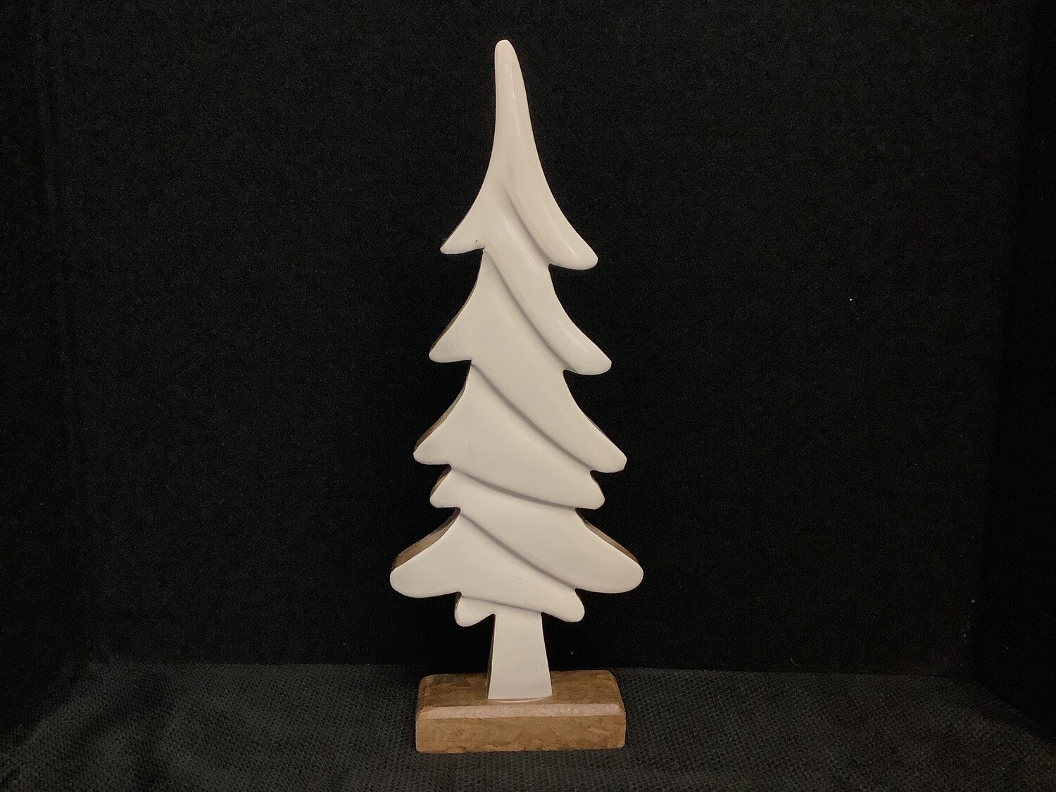 White Enamel Wooden Tree