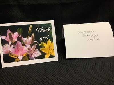 Thank You Card - TY SS 001