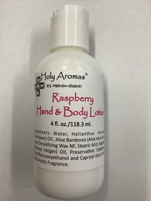 A Raspberry 4oz Lotion