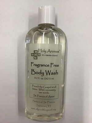 A Fragrance Free Body Wash