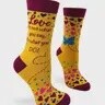 Love Is Not What You Say Socks