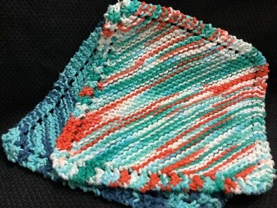 Knitted Dishcloths Set of 2