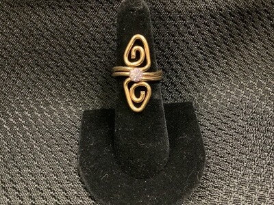 Art Deco Gold Ring