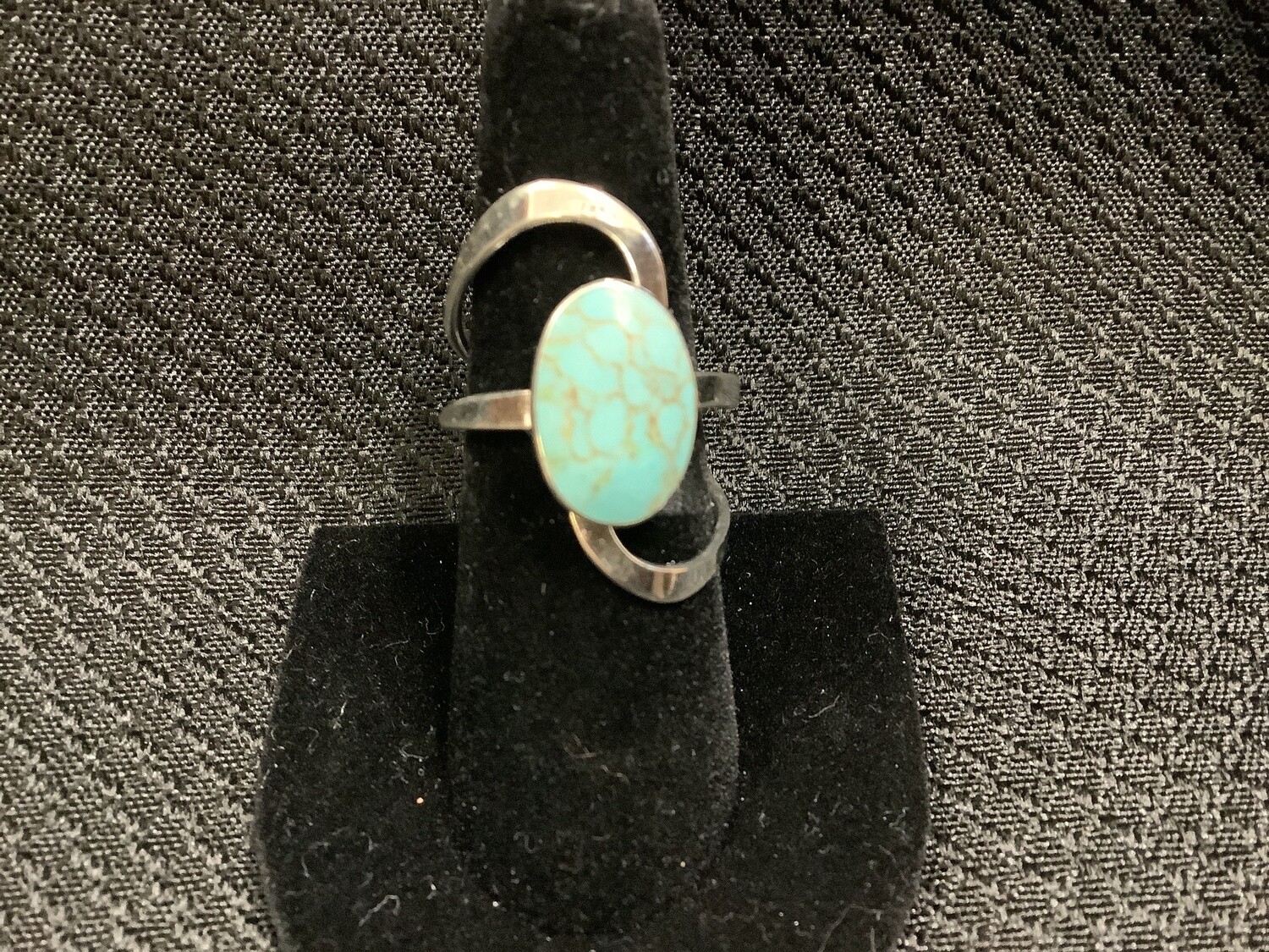 Semiprecious Stone Silver Ring