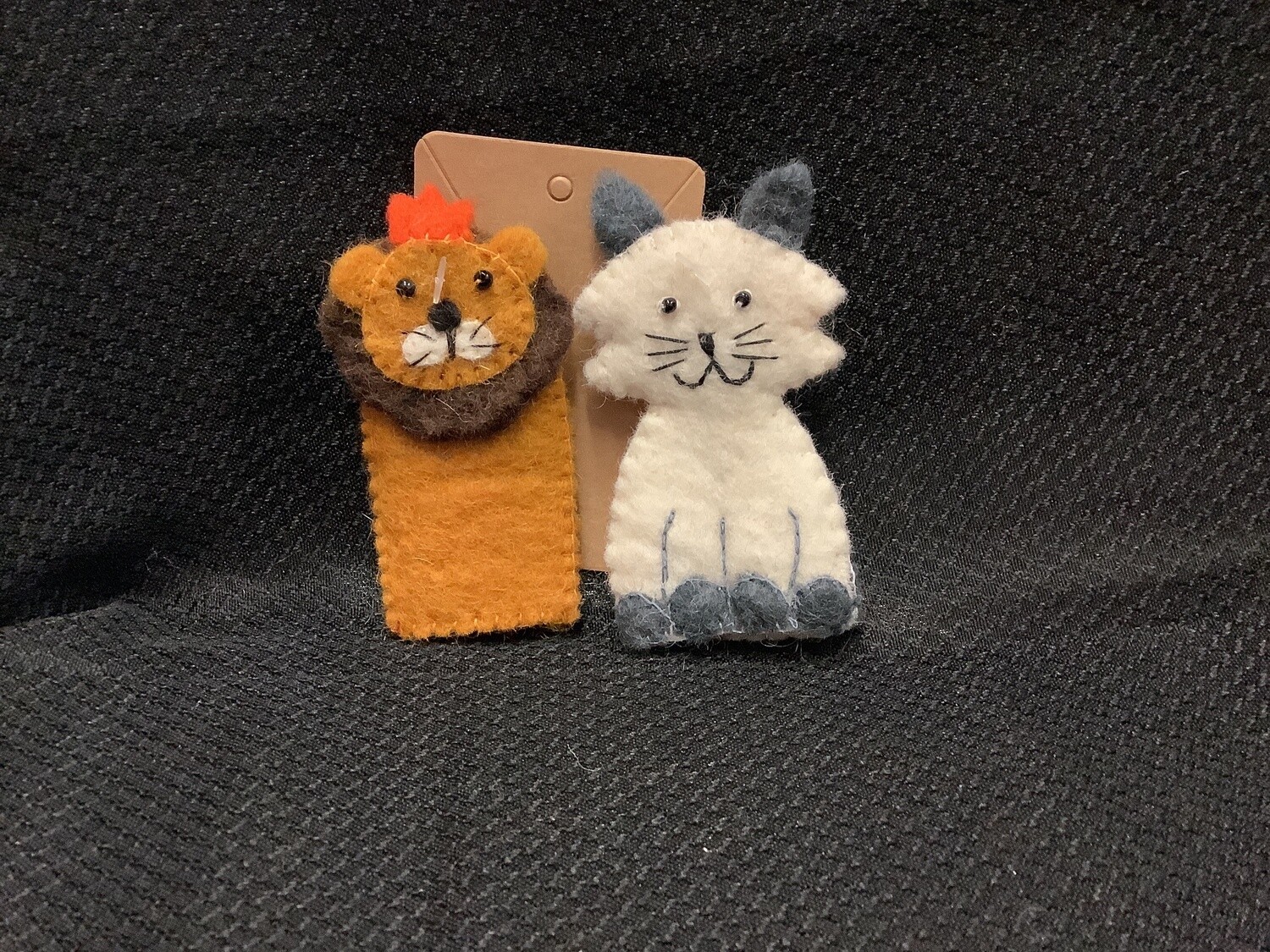 Tiger & Cat Finger Puppets