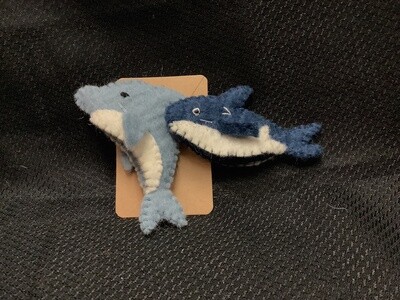 Whale & Dolphin Finger Puppets