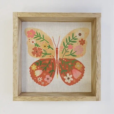 Summer Butterfly Wall Art