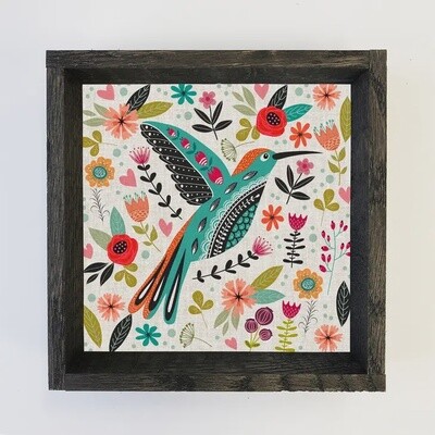 Hummingbird Wall Art